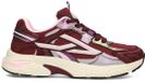 POSH by Poelman GINNY Femme Sneaker - Bordeaux met combinatie