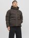 JACK & JONES JORVESTERBRO PUFFER JACKET SN Heren L Chocolate Brown