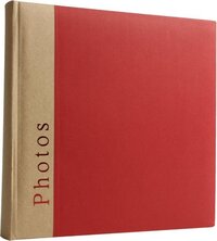 Henzo Chapter Photo Album - Red - 400 Photos - Insert Album