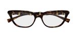 Gucci Lunettes œil de chat Havana pour femmes GG2060O