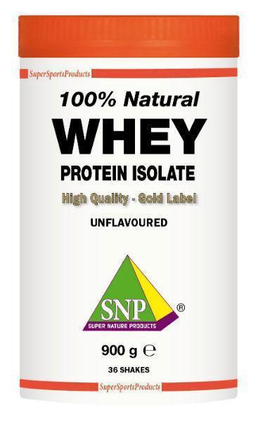 SNP Whey proteine isolate 100 natural 900 G