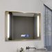 Miroir de salle de bain avec éclairage, 100x70 cm, variateur d'intensité, 3 couleurs, indice de protection IP44