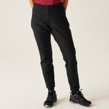 Regatta Broek Wandelen Dames Waterafstotend Stretch Zwart