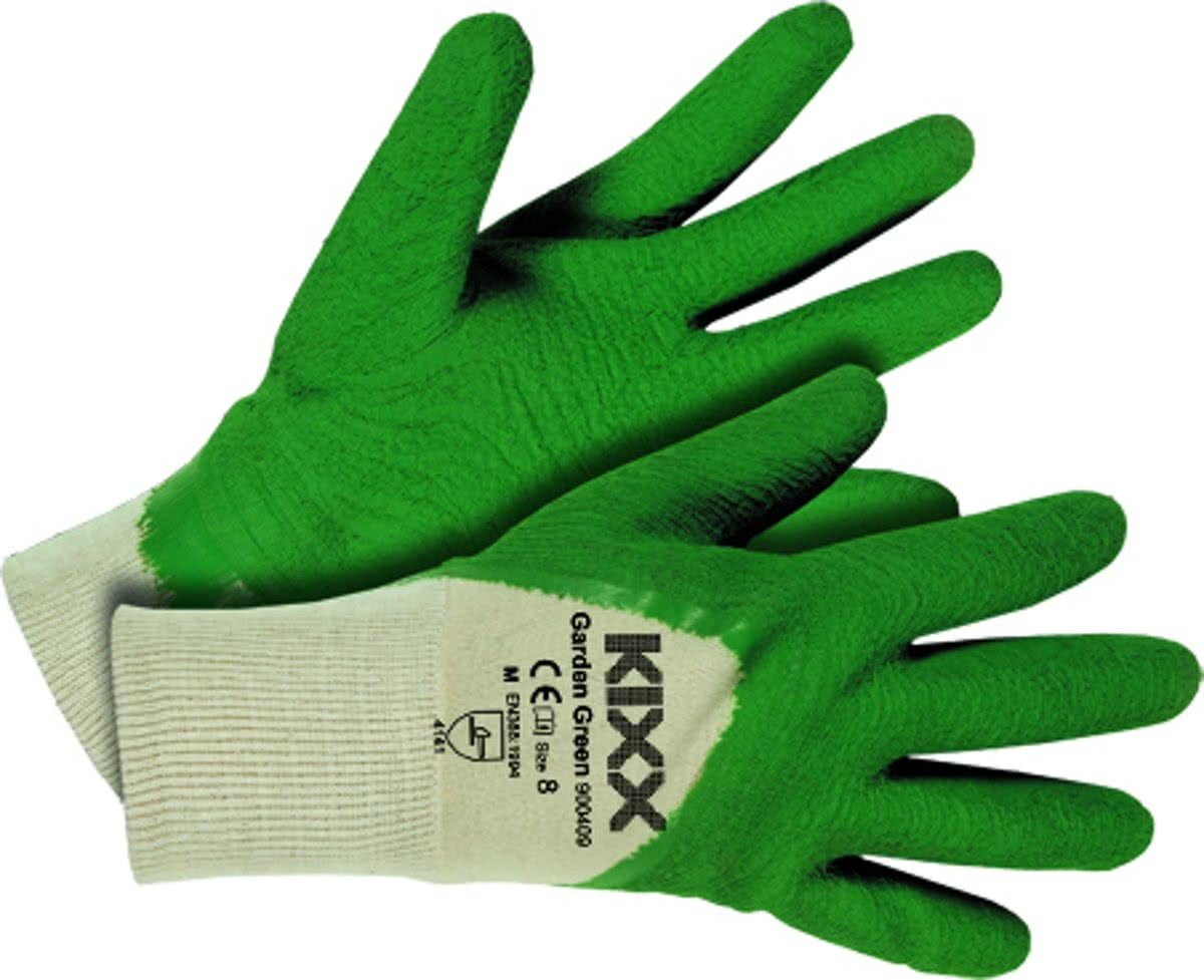 Kixx Tuinhandschoenen - Garden Green - Maat 8