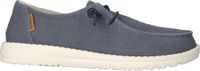 HEYDUDE Wendy Chambray Navy White Instappers Dames