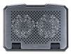 Hama Aluminium laptop cooling pad 39,6 cm (15.6") Zwart