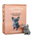 Little Blue Star Press Little Felted Friends: French Bulldog