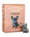 Little Blue Star Press Little Felted Friends: French Bulldog