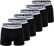 Jack&Jones SENSE TRUNKS 3 PACK Boxershorts voor heren, zwart/wit, maat M