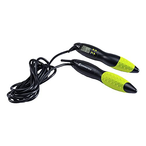 ENERGETICS Unisex springtouw Digital, BLACK/YELLOW