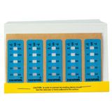 Neolab 3-1913 temperatuurmeetstrips, 77 °C tot 99 °C (verpakking van 10 stuks)