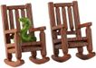 Lemax Spooky Town - Scary Rocking Chair - Set van 2