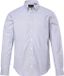 JP 1880 - Heren - Oxford-overhemd FLEXNAMIC® lange mouwen buttondown-kraag - Grijs - Maat 4XL