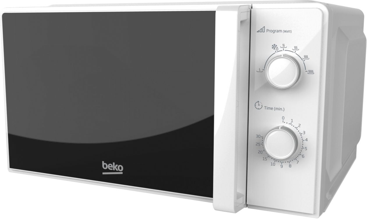 Beko MOC20100WFB Solo Microwave - 20L - 700W - White