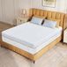 Daity Matrastopper 180x200 cm – Gel Topmatras 7,5 cm – Mousse froide – Housse amovible