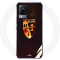 RCL Hoesje Vivo v21 5G rcl lens oranje zwarte achtergrond