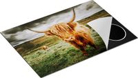 Chefcare Inductie Beschermer Schotse Hooglanders in de Wei - 75x55 cm