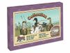 Cayro Ganzenspel - Jeu de société classique avec illustrations rétro de 1880 - Figurines d'oie en métal peintes à la main - 2-4 joueurs - Durée de jeu 30 minutes - À partir de 8 ans