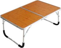 Merkloos Bedlade Tafel - Laptop Bureau Opvouwbaar - Bruin