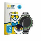BROTECT - Screenprotector voor Citizen Attesa Eco-Drive - Folie Beschermfolie transparant volledig dekking - 2 Stuks