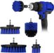 Merkloos Drill Brush - Brosse pour perceuse - Jeu de brosses pour perceuse - Brosses de perceuse - Bleu