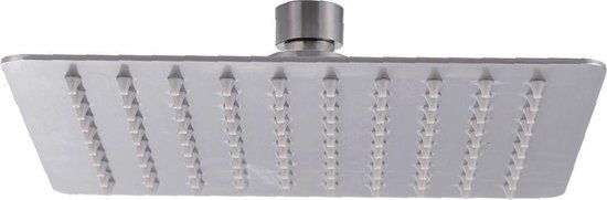 Wiesbaden Cube Hoofddouche RVS 30cm