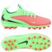 Nike Phantom 6 Academy Low Cut Ag Erling Haaland Personal Edition - Rose/noir/vert Enfant - Herbe Synthétique (Ag), pointure 38½