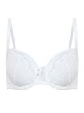 Vivisence damesbeha tule net kanten strikcups 1044, wit, 75H