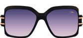 Cazal 623/3 Lunettes de soleil unisexe noir papillon gris 57mm
