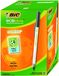 BIC Ecolutions Round Stic Zwart Stick balpen 60 stuk(s)