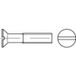TOOLCRAFT Vis de tête M3 55 mm Fente Acier Zingué électrolytiquement 1000 pièce(s)