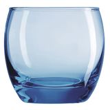 Arcoroc ARC C9688 Salto Ice Blue Whiskyglas, 320 ml, glas, transparant, 6 stuks