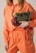 Sissy-Boy - Groene bag charm met klavertjes