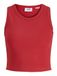 JACK & JONES Dames Jxfallon Str Sl Rib Top Jrs Noos Tanktop, Racing Red.