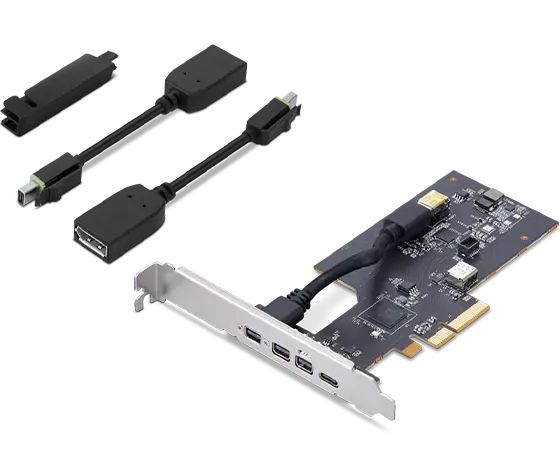 Lenovo ThinkStation Thunderbolt 4 PCIe Expansion Card with Mini DisplayPort