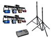 EUROLITE Set 2x LED KLS Laser Bar PRO + Easy Show + 2x M-4 Boxenständer