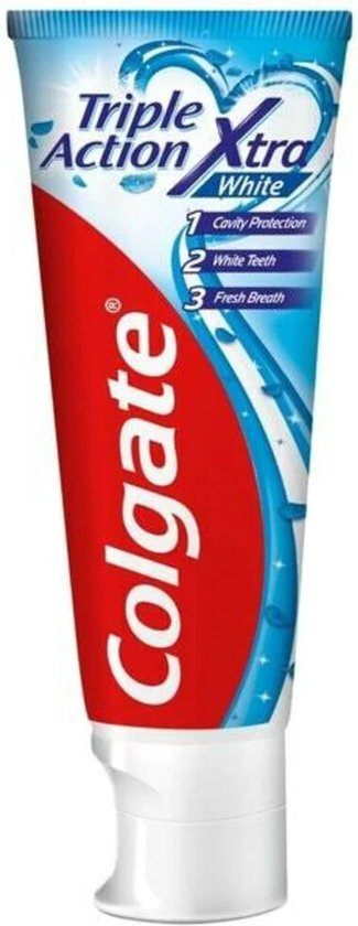 Colgate - Tandpasta - Triple Action Xtra - White - 75ml