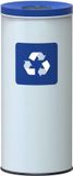 ALDA Eco - Nord White Poubelle 45L - Bleu