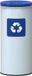 ALDA Eco - Nord White Poubelle 45L - Bleu