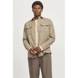 JACK & JONES ESSENTIALS overshirt beige