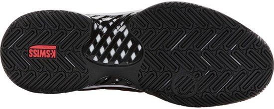 K-Swiss Padelschoen Express Light 3 Padel Heren - Zwart/Rood - Maat 42.5