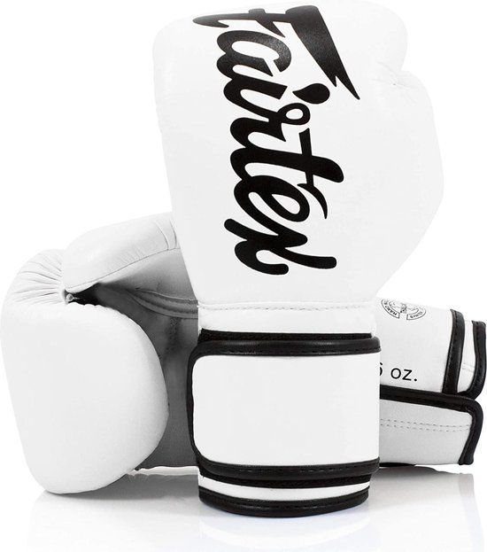 Fairtex BGV14 Microfiber Bokshandschoenen - Wit - 12 oz