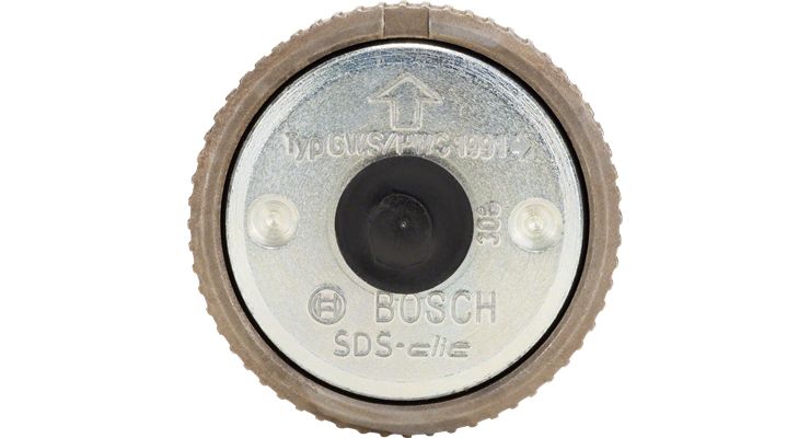 Bosch SDS-Clic snelspanmoeren M14 - Zilver - Metaal - 1 stuk