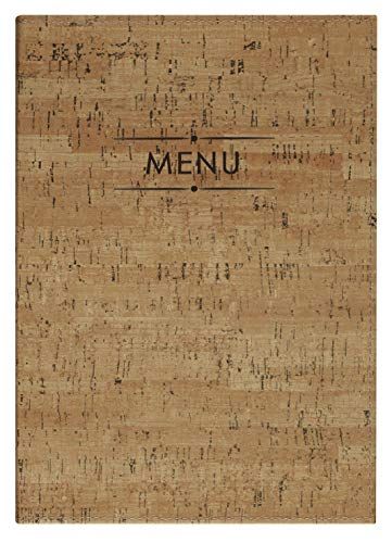 Lacor Velázquez menuhouder - Imitatieleer - Oranje - A4