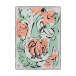 Marimekko Plaid Vildstjälk 130x180 cm Blanc cassé-bleu foncé-orange-rouge