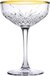 Pasabahce Timeless Champagnecoupe - 27 cl - Set of 4 - Transparent/Gold