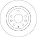 TRW Disques de frein pour MAZDA: CX-3 (Ref: DF6807)