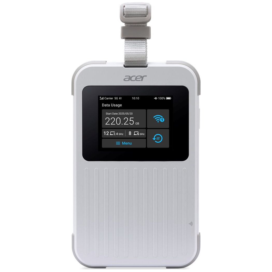 Acer Connect M6E - 5G Portable Router - Wi-Fi 6E - Dual-Band - 20GB