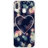 Samsung Bedrukt siliconen hoesje compatibel met Galaxy A40 Coeur Love