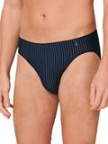Schiesser Long Life Soft Heren Onderbroek - Maat L - Zwart - Gestreept